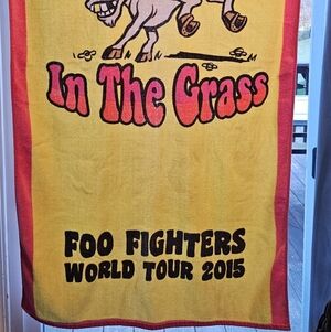 Foo Fighters 2015  Beach Towel